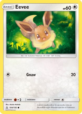 Eevee (104/156) [SM  Ultra Prism] - Common