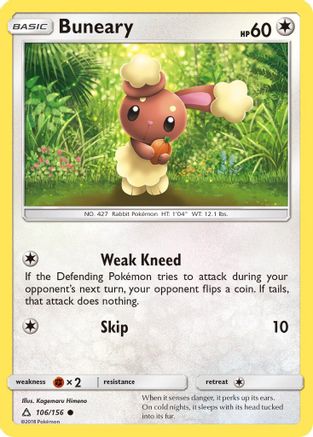 Buneary (106/156) [SM  Ultra Prism] - Common