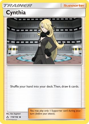 Cynthia (119/156) [SM  Ultra Prism] - Uncommon
