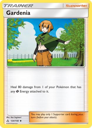 Gardenia (124/156) [SM  Ultra Prism] Reverse Holofoil - Uncommon