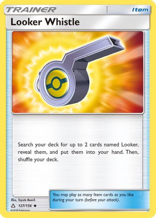 Looker Whistle (127/156) [SM  Ultra Prism] - Uncommon
