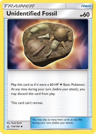 Unidentified Fossil (134/156) [SM  Ultra Prism] - Uncommon