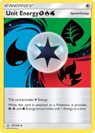 Unit Energy GRW (137/156) [SM  Ultra Prism] - Uncommon