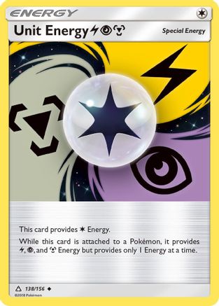 Unit Energy LPM (138/156) [SM  Ultra Prism] Reverse Holofoil - Uncommon