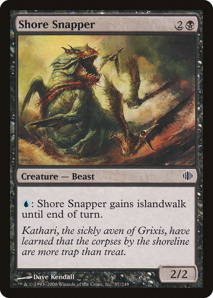 Shore Snapper (ALA-087) [Shards of Alara] Foil