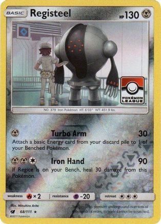 Registeel (Pokemon League) (068/111) [League & Championship Cards] Reverse Holofoil - Promo