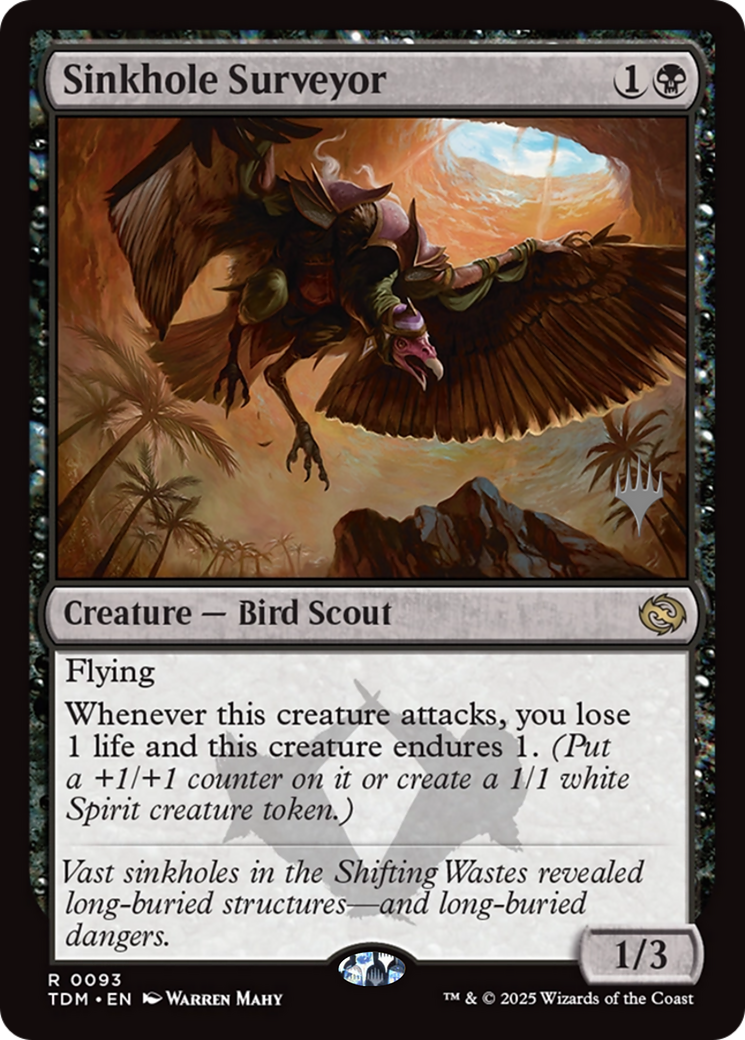 Sinkhole Surveyor (PPTDM-093) [Promo Pack: Tarkir: Dragonstorm]