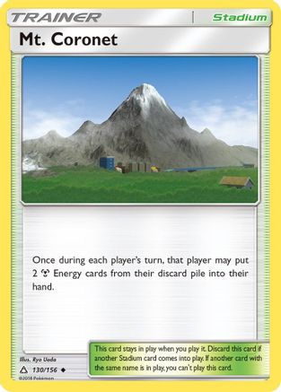 Mt. Coronet (130/156) [SM  Ultra Prism] - Uncommon