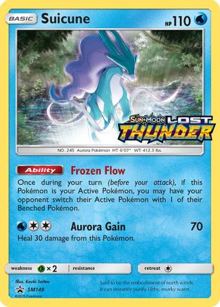 Suicune - SM149 (Prerelease) (SM149/248) [SM Promos] Holofoil - Promo