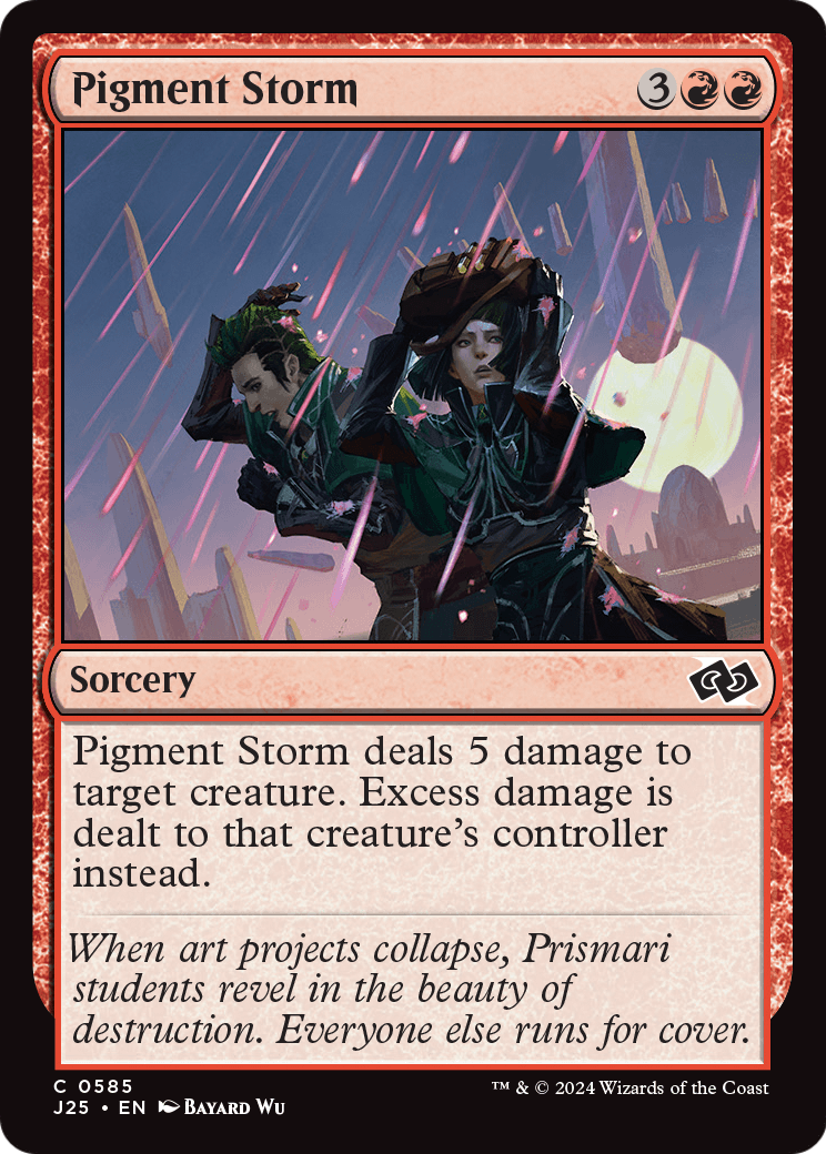 Pigment Storm (J25-585) [Foundations Jumpstart]