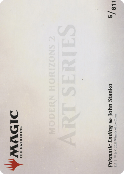 Prismatic Ending // Prismatic Ending (AMH2-005) (Borderless) [Modern Horizons 2 Art Series]