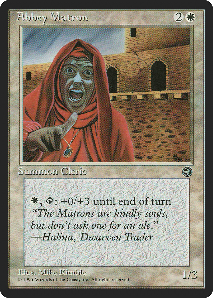 Abbey Matron (HML-103) [Homelands]