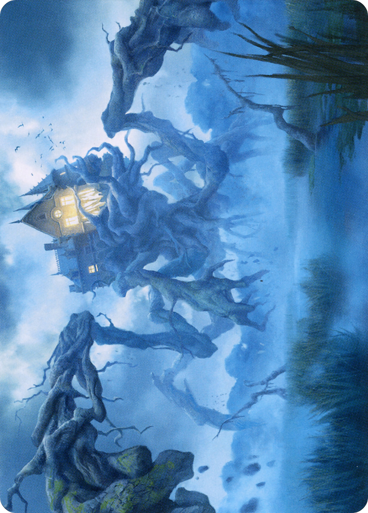 Creeping Inn // Creeping Inn (AMID-034) (Borderless) [Midnight Hunt Art Series] Foil