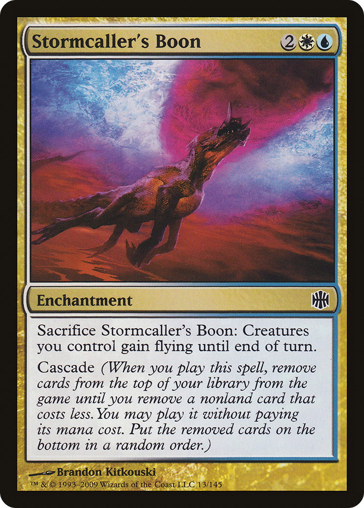 Stormcaller's Boon (ARB-013) [Alara Reborn]