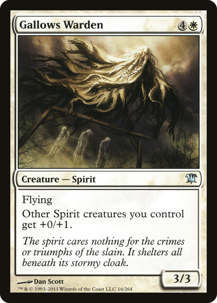 Gallows Warden (ISD-016) [Innistrad] Foil