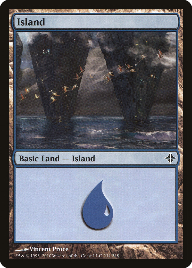 Island (ROE-234) [Rise of the Eldrazi]