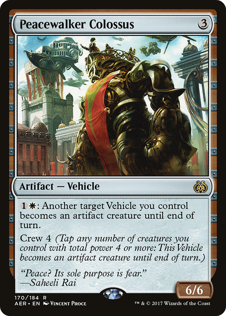 Peacewalker Colossus (AER-170) [Aether Revolt] Foil