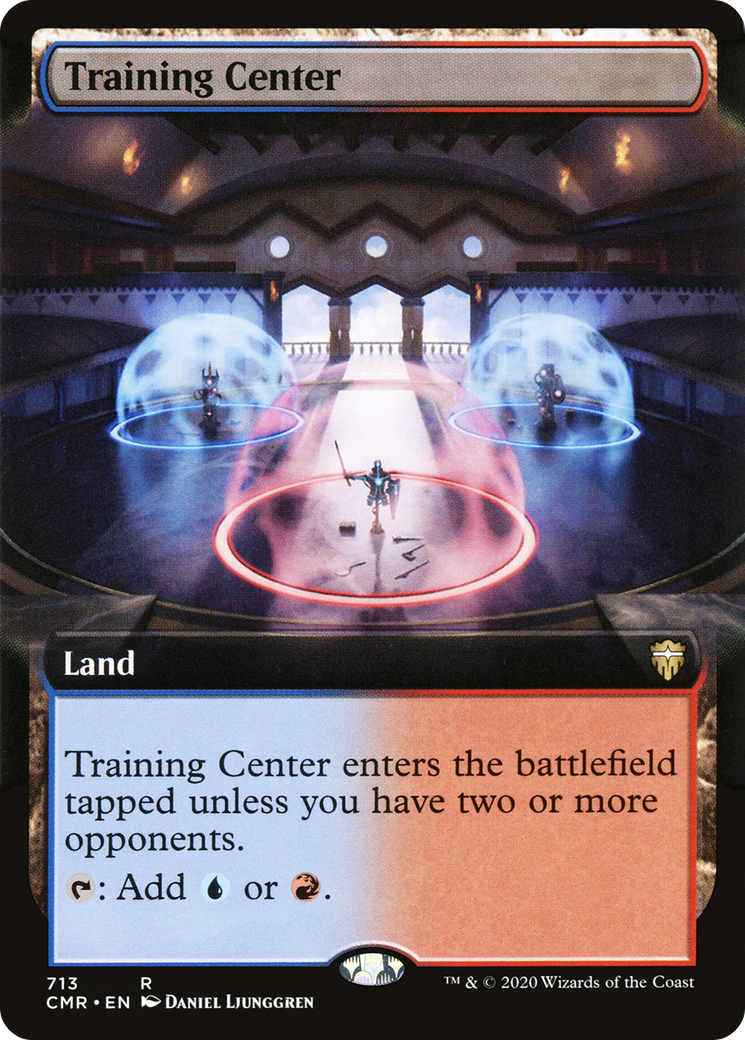 Training Center (Extended Art) (CMR-713) [Commander Legends]