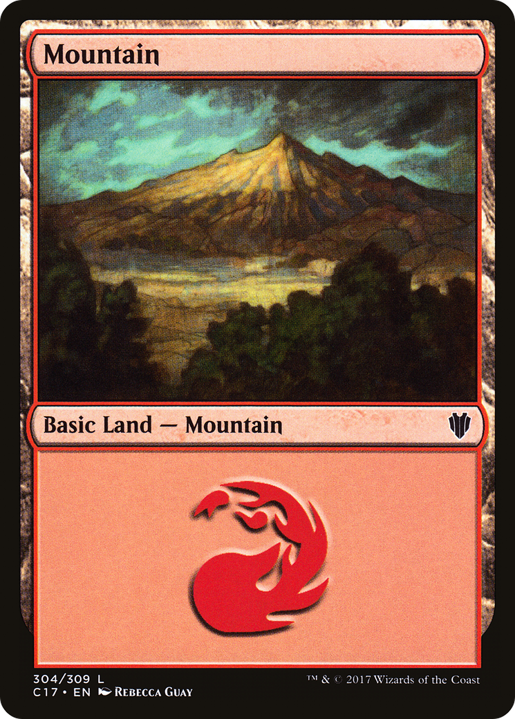 Mountain (C17-304) [Commander 2017]