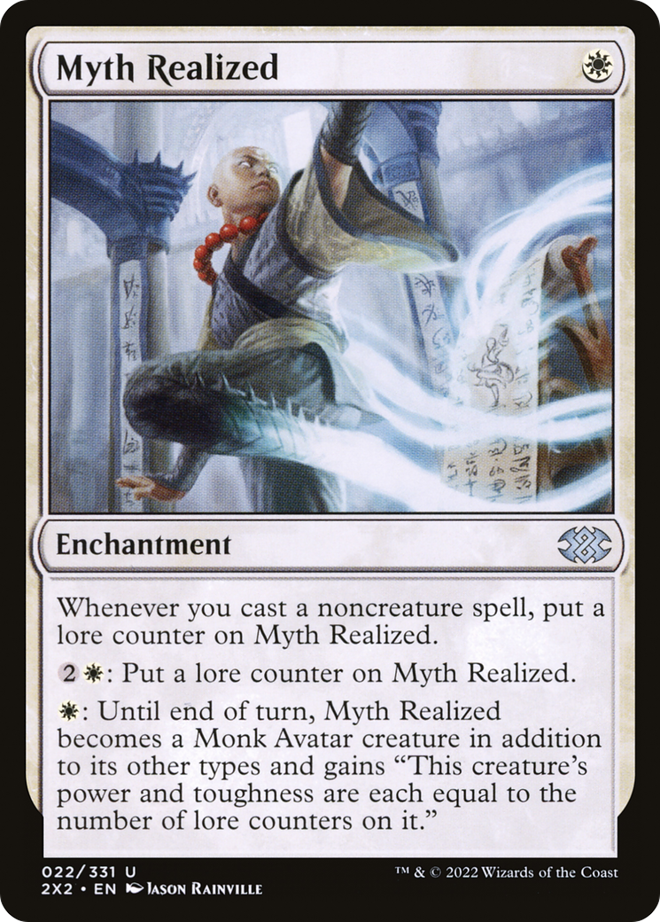 Myth Realized (2X2-022) [Double Masters 2022] Foil