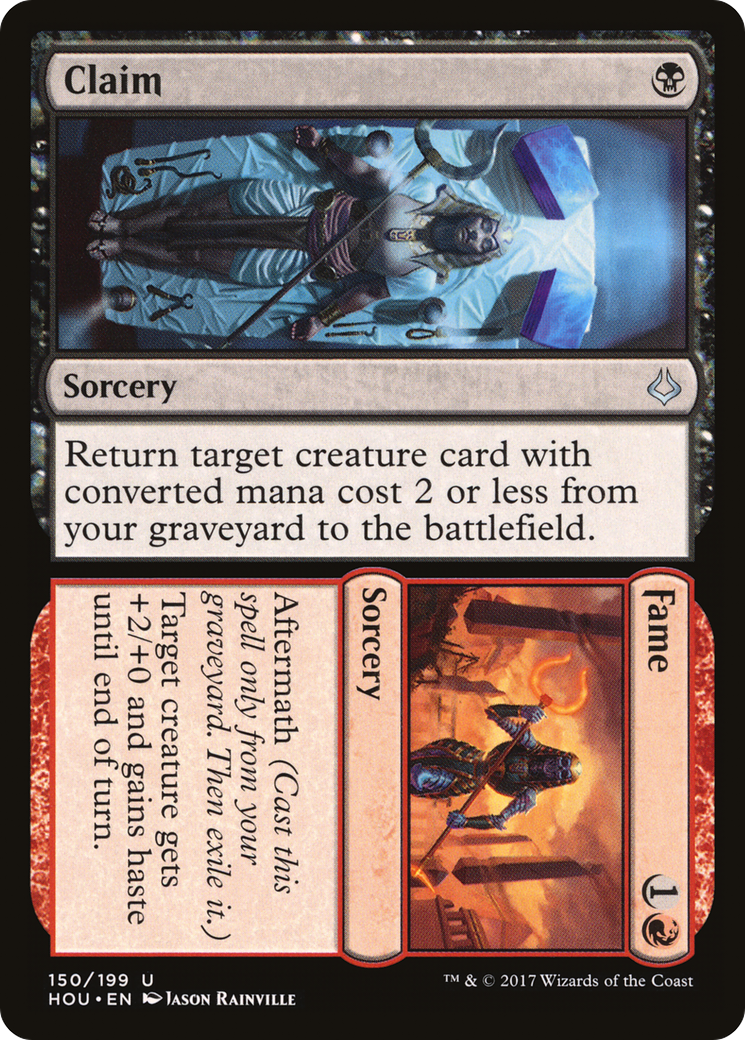 Claim // Fame (HOU-150) [Hour of Devastation] Foil