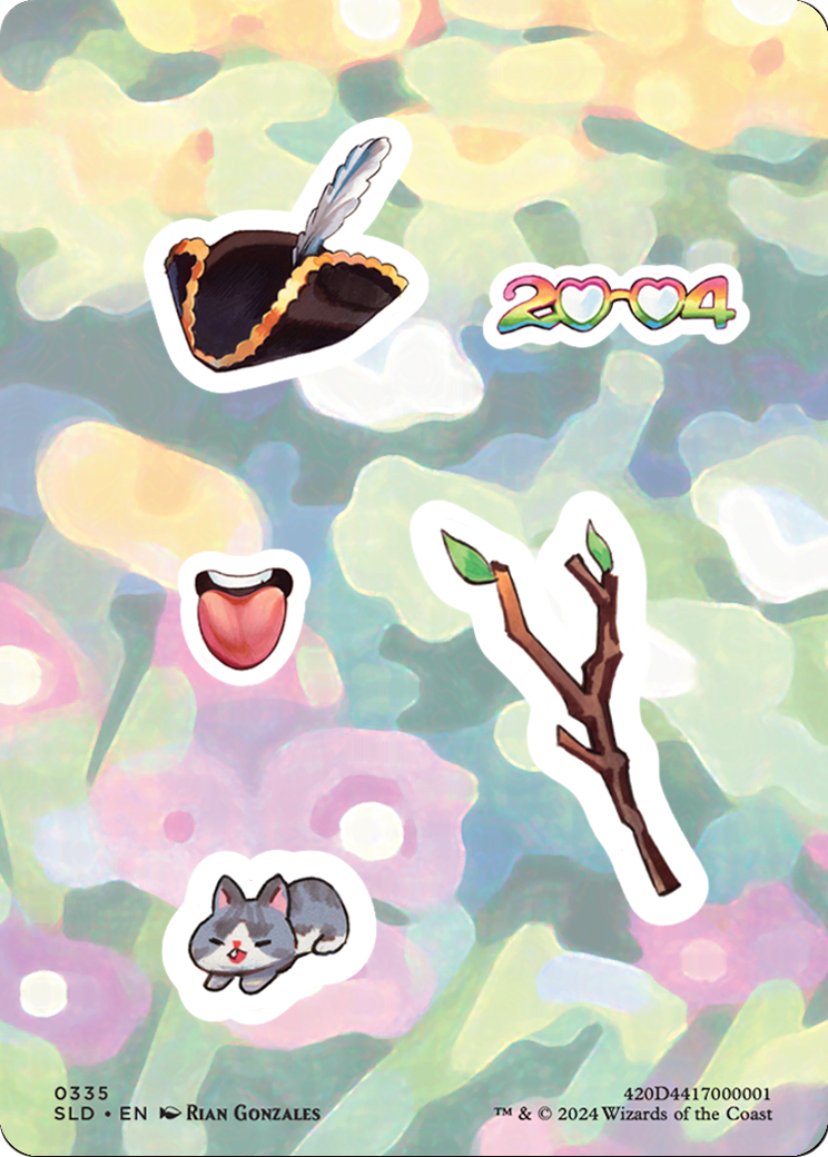 Sticker sheet (SLD-335) [Secret Lair Drop]