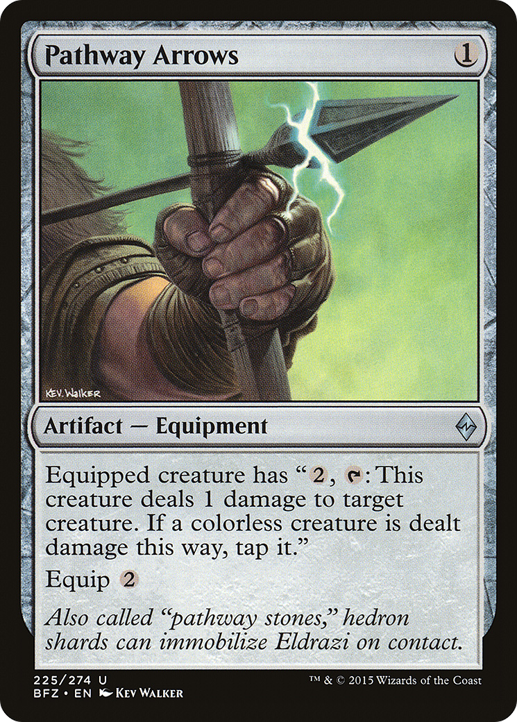 Pathway Arrows (BFZ-225) [Battle for Zendikar] Foil
