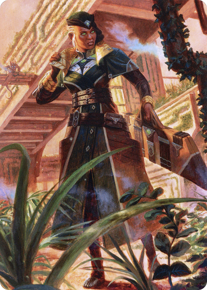 Vivien on the Hunt // Vivien on the Hunt (ASNC-022) (Borderless) [New Capenna Art Series] Foil