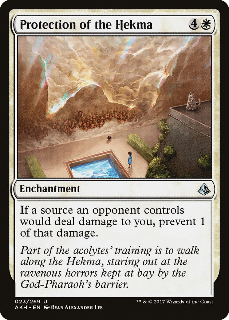 Protection of the Hekma (AKH-023) [Amonkhet]