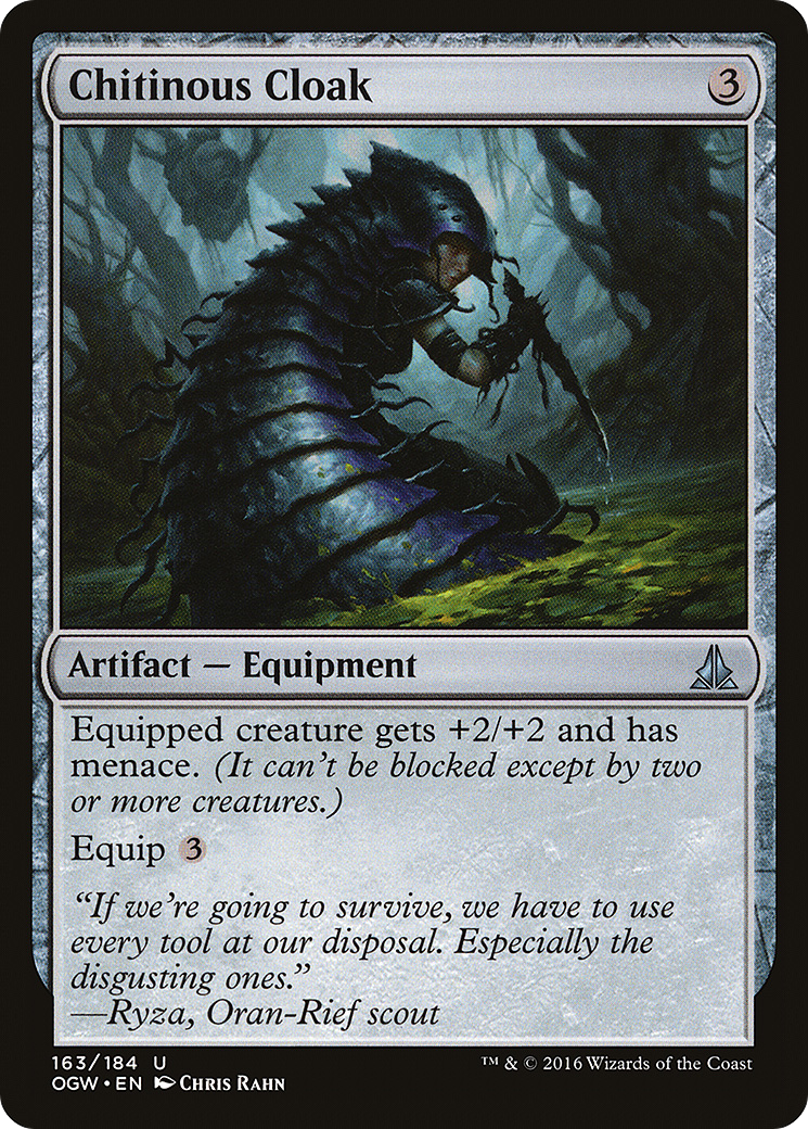 Chitinous Cloak (OGW-163) [Oath of the Gatewatch] Foil