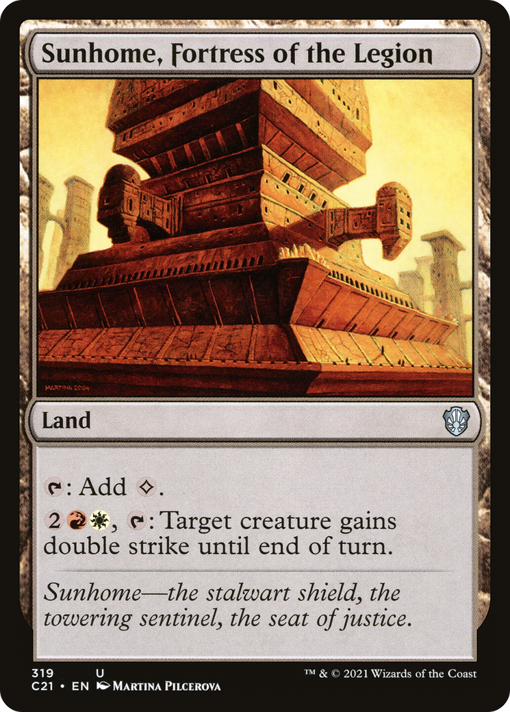 Sunhome, Fortress of the Legion (C21-319) [Commander 2021]