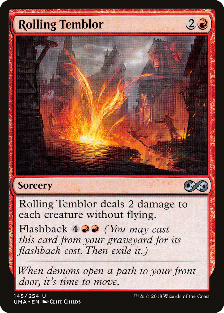 Rolling Temblor (UMA-145) [Ultimate Masters] Foil