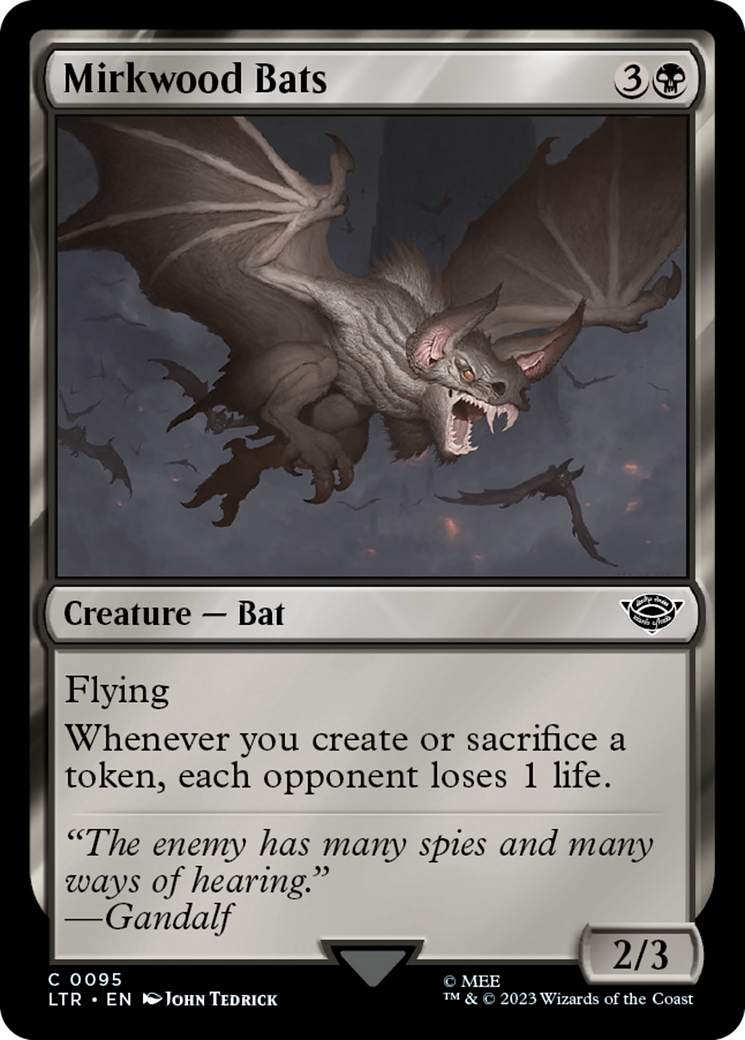 Mirkwood Bats (LTR-095) [The Lord of the Rings: Tales of Middle-earth]