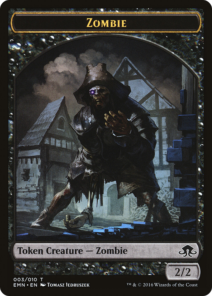 Zombie Token (EMN-003) [Eldritch Moon Tokens]