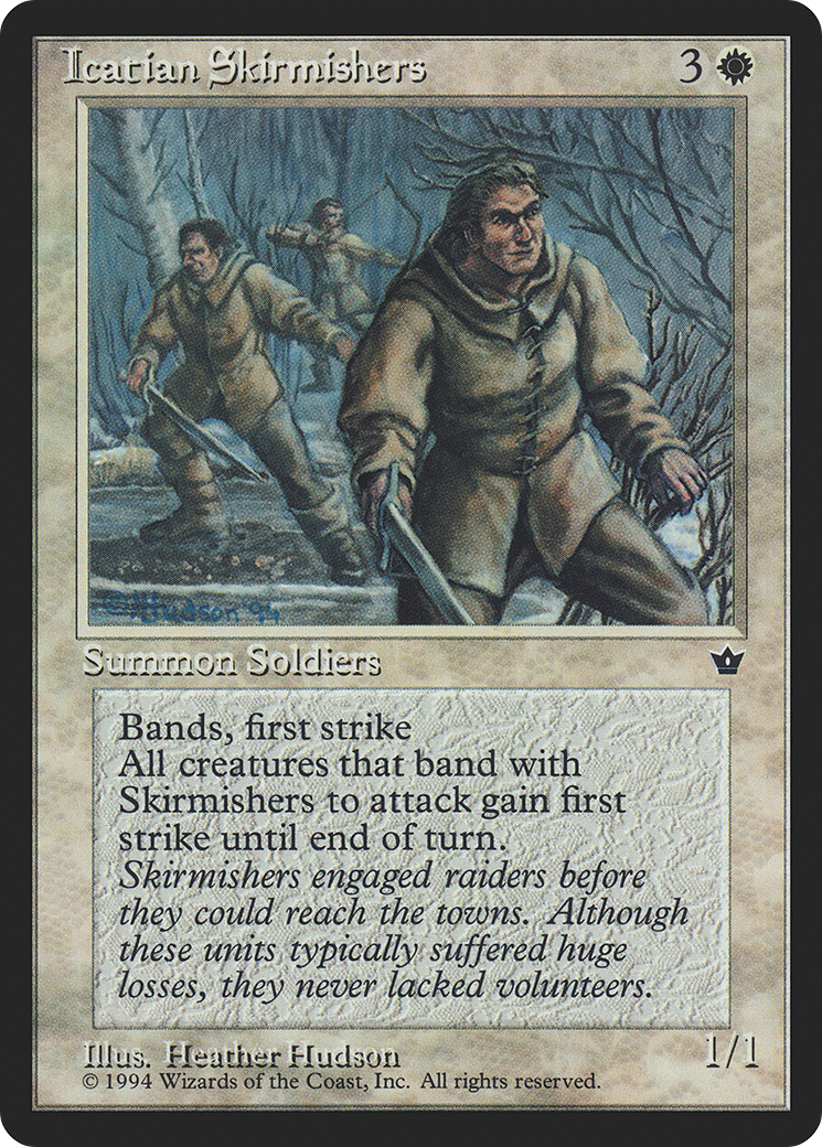 Icatian Skirmishers [Fallen Empires]