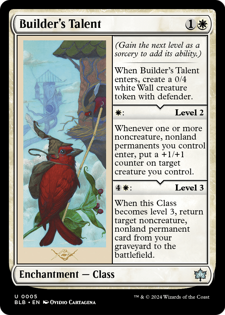 Builder's Talent (BLB-005) [Bloomburrow]