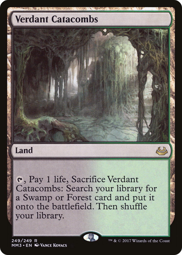 Verdant Catacombs (MM3-249) [Modern Masters 2017] Foil