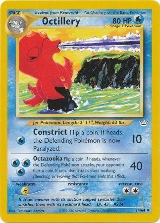 Octillery (034/64) [Neo Revelation] Unlimited - Uncommon