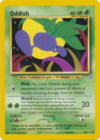 Oddish (068/111) [Neo Genesis] Unlimited - Common