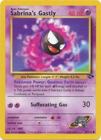 Sabrina's Gastly (097/132) [Gym Challenge] Unlimited - Common