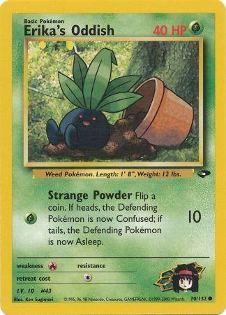 Erika's Oddish (070/132) [Gym Challenge] Unlimited - Common