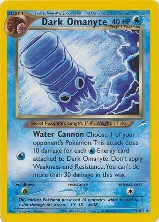 Dark Omanyte (037/105) [Neo Destiny] Unlimited - Uncommon