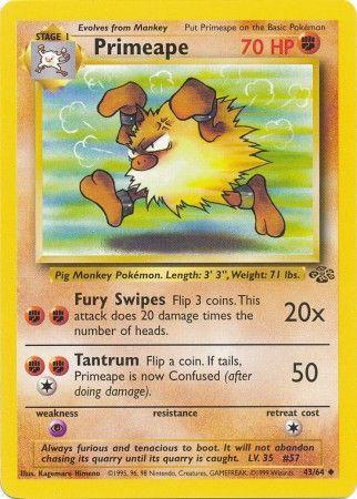 Primeape (043/64) [Jungle] Unlimited - Uncommon