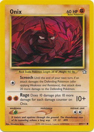 Onix (069/111) [Neo Genesis] Unlimited - Common