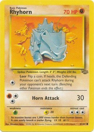 Rhyhorn (061/64) [Jungle] Unlimited - Common