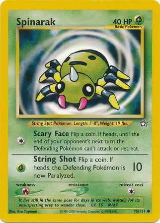 Spinarak (075/111) [Neo Genesis] Unlimited - Common