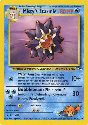Misty's Starmie (056/132) [Gym Heroes] Unlimited - Uncommon