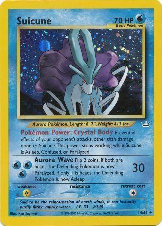 Suicune (14/64) [Neo Revelation] Unlimited Holofoil - Holo Rare
