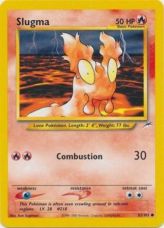 Slugma (082/105) [Neo Destiny] Unlimited - Common