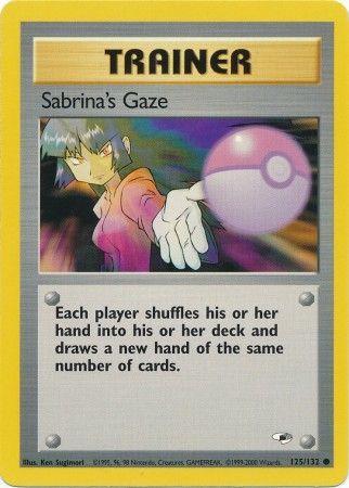 Sabrina's Gaze (125/132) [Gym Heroes] Unlimited - Common
